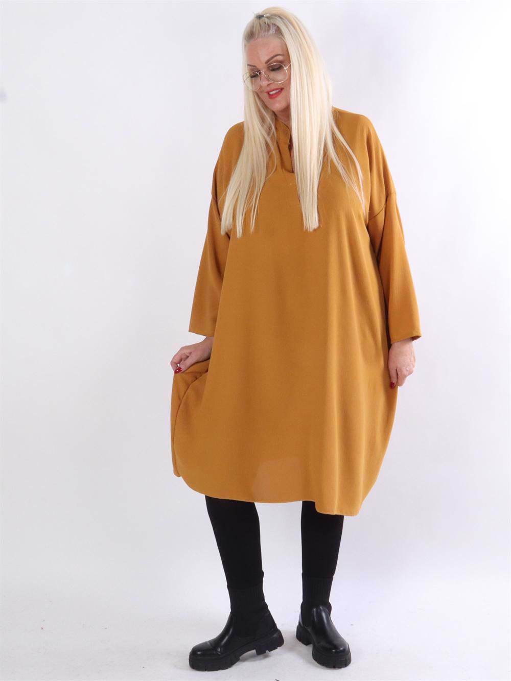 Safira - Skjortklänning i lös passform